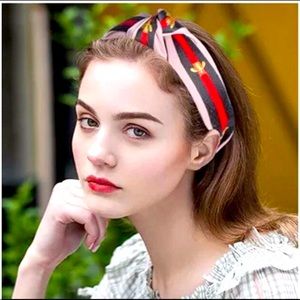 Gucci Style Knotted Bee Headband